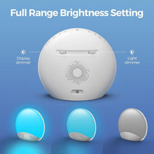 Load image into Gallery viewer, Sunrise Alarm Clock &amp; Sound Machine: 26 Soothing Sleep Sounds &amp; Night Light