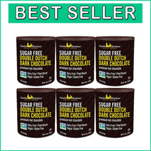Load image into Gallery viewer, Premium Sugar-Free Hot Chocolate Mix - 6 x 8oz Packs, Dairy-Free &amp; Gluten-Free