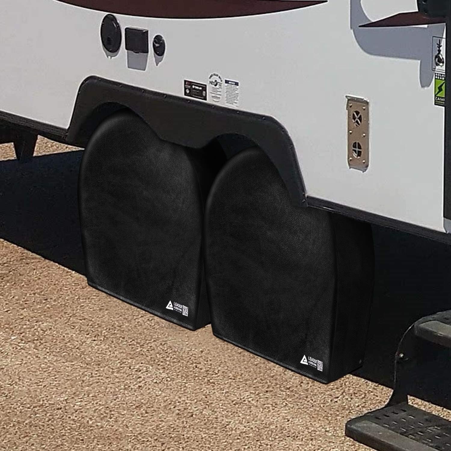 Elasticized Tire Covers for 29.25-31.75 Inch Wheels - Heavy-Duty & Waterproof