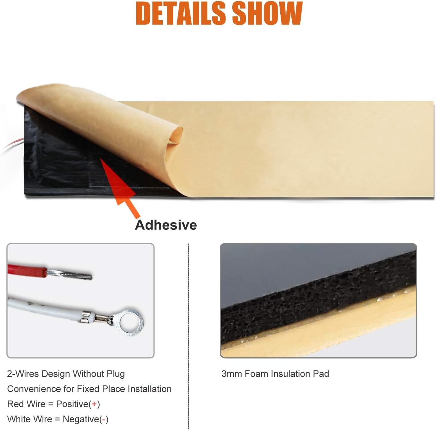 Dual Pack QAI Certified RV Tank Heater Pads - Prevent Freezing Up to 50 Gal