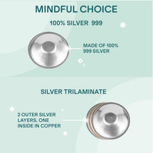 Load image into Gallery viewer, Maxi Silver Nipple Shields for Nursing - Soothe and Protect Cracked Nipples