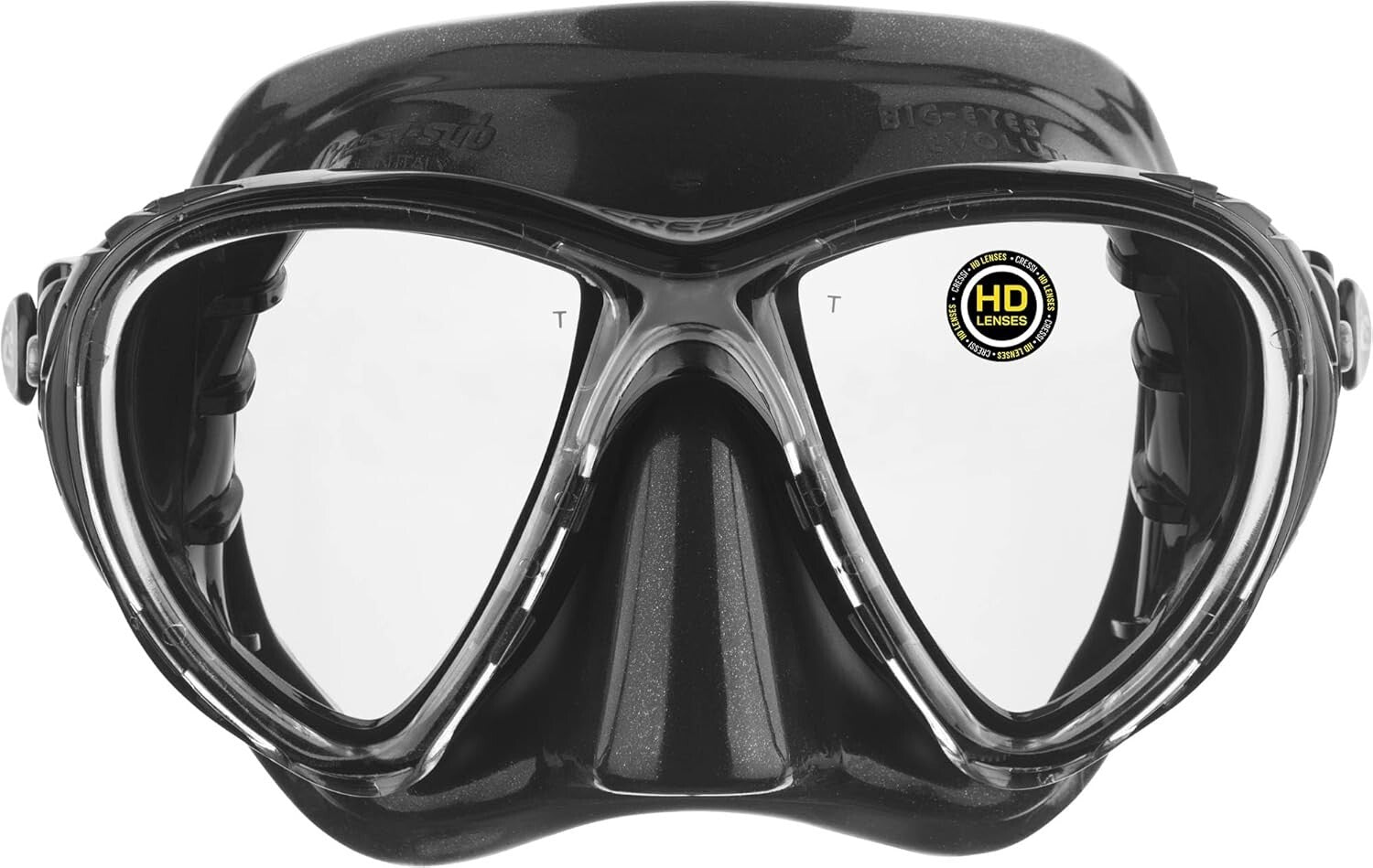 Big Eyes Evolution Scuba Diving Mask - Comfortable, Durable, Hypoallergenic Fit