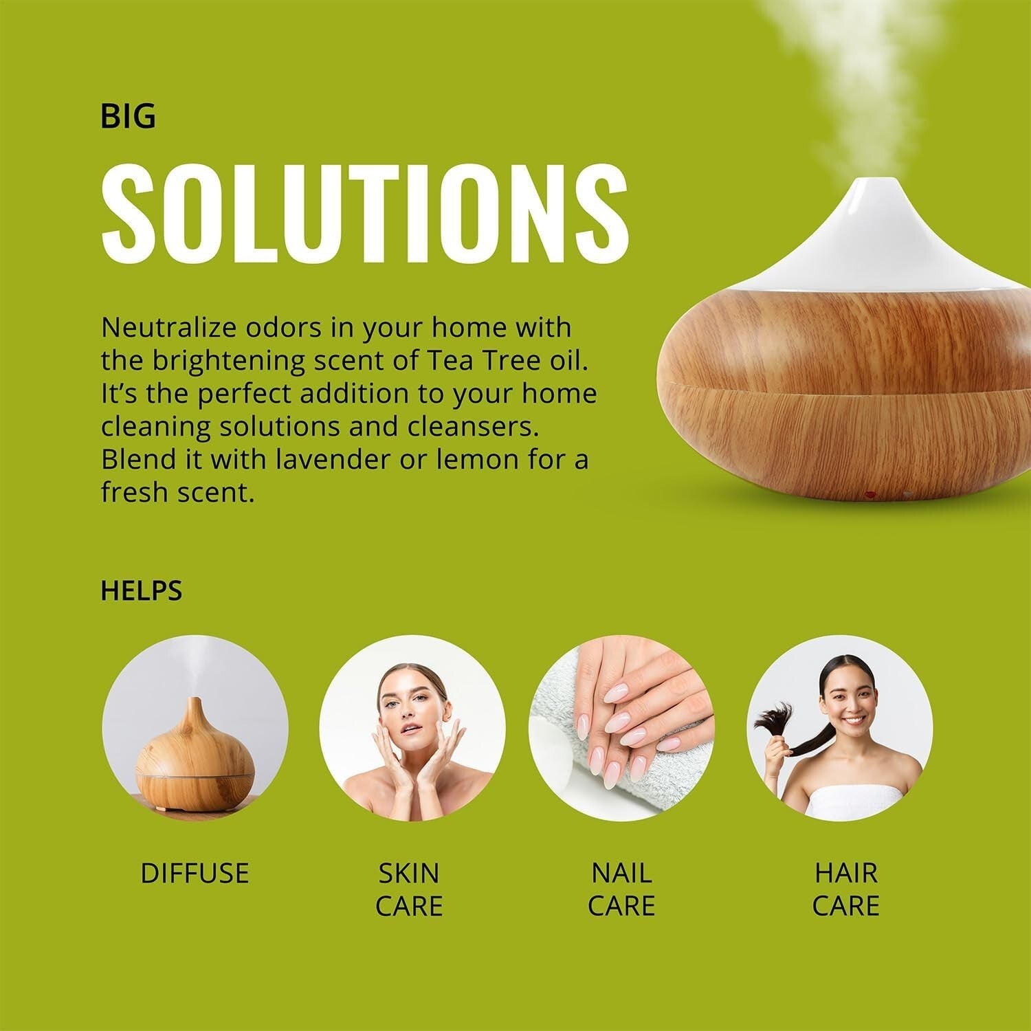 Bulk Aromatherapy Tea Tree Essential Oil 16 oz - Perfect for Candles and Soaps