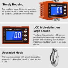 Load image into Gallery viewer, Compact Digital Crane Scale with High-Precision Sensors – 1000kg Capacity