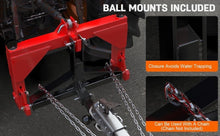 Load image into Gallery viewer, Lightweight 2-Inch Receiver for 3 Point Hitch - Easy Install Tractor Connector