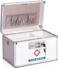 Load image into Gallery viewer, Durable Lockable Medicine Box with Plush Interior - 4.1 lb Lightweight Design