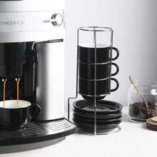 Load image into Gallery viewer, Insulated Porcelain Coffee Cup Set - 4 Stackable 8oz Latte and Cappuccino Mugs