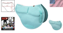 Load image into Gallery viewer, Contoured Saddle Pad with Adjustable Memory Foam for Custom Support - 22" Spine