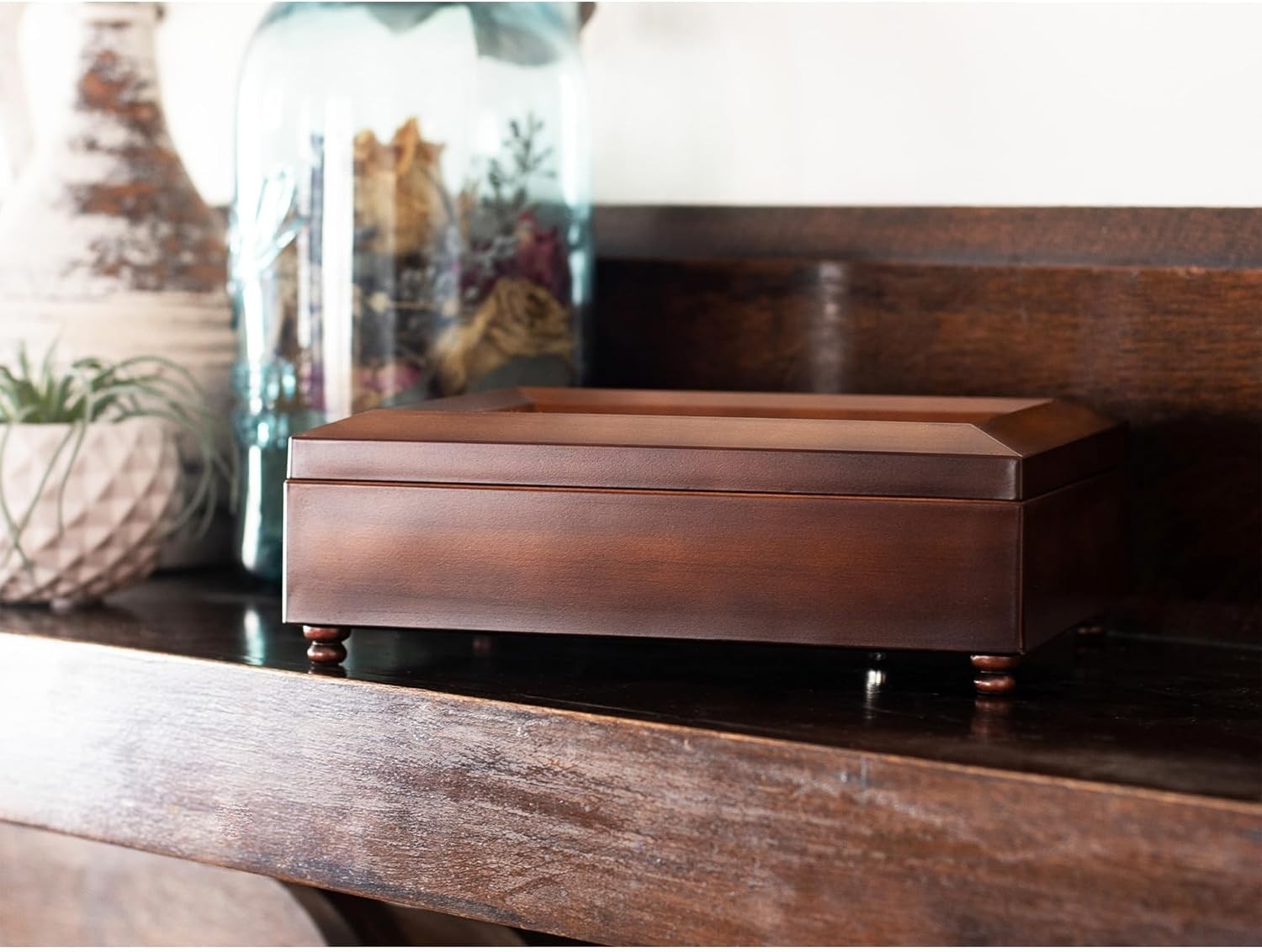 4x6 Woodgrain Musical Photo Frame Jewel Box - Plays 'You Are My Sunshine' Tune