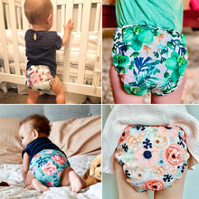 Load image into Gallery viewer, Ultimate Comfort Cloth Diapers - 6 Pack with Athletic Wicking Jersey Lining