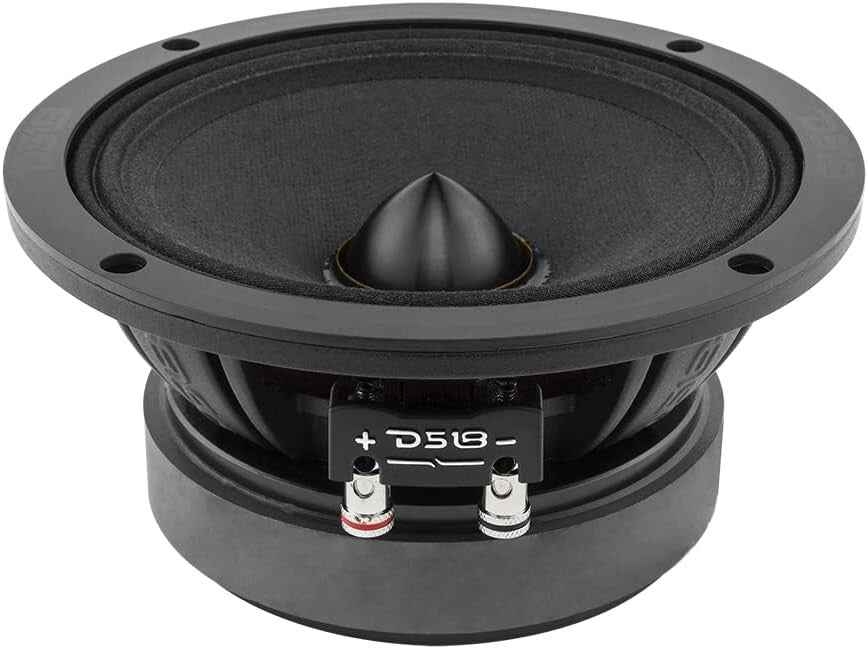 Crystal-Clear 6.5" PRO-.4BM Audio Speaker - 97dB Sensitivity for Cars and Trucks