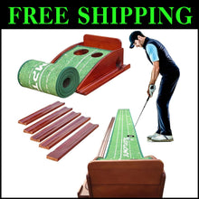 Load image into Gallery viewer, Foldable Indoor Putting Mat with Non-Slip Backing - Ideal for All Skill Levels