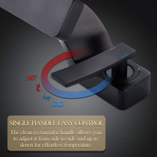 Load image into Gallery viewer, Stylish Black Matte Bathroom Faucet - Single Handle, Easy Installation Included