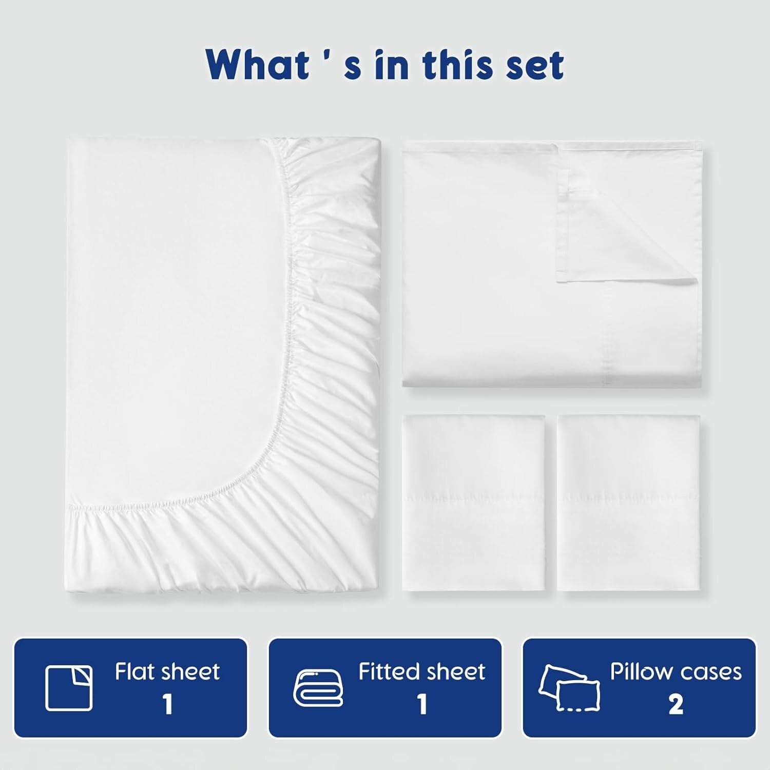 Eco-Friendly 1200 Thread Count Egyptian Cotton Sheet Set - Breathable & Soft