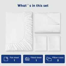 Load image into Gallery viewer, Eco-Friendly 1200 Thread Count Egyptian Cotton Sheet Set - Breathable &amp; Soft