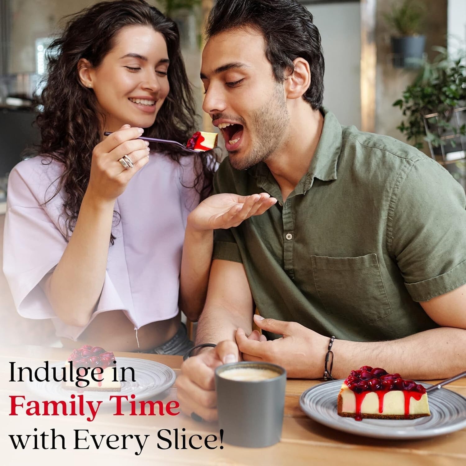 Delicious 10" Strawberry Cheesecake with Fresh Ingredients - Kosher Certified