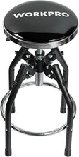 Load image into Gallery viewer, Black Heavy Duty Shop Stool - Hydraulic Height Adjustable 29in to 33.86in