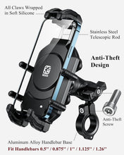 Load image into Gallery viewer, High-Speed Lock Motorcycle Phone Mount—Vibration Dampening, Easy Installation