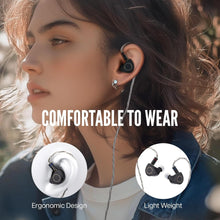 Load image into Gallery viewer, Hybrid Driver Earphones with OFC Silver-Plated Cable – Unmatched HiFi Experience
