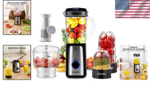 Load image into Gallery viewer, Compact 5-in-1 Electric Food Chopper &amp; Blender - Perfect for Effortless Cooking