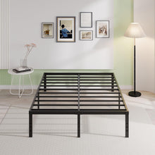 Load image into Gallery viewer, Sturdy California King Platform Bed - 14 Inch Steel Slats, No Box Spring Needed