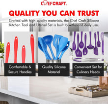 Load image into Gallery viewer, Multi-Functional 9-Piece BPA-Free Silicone Kitchen Tools Set - Soft &amp; Strong
