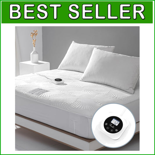 Full Size Electric Heated Mattress Pad - Personalized Warmth, Safety & Comfort