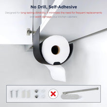 Load image into Gallery viewer, Minimalistic Paper Towel Holder - Under Cabinet Mount, Ideal for Small Spaces