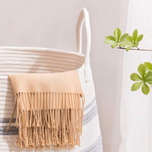 Load image into Gallery viewer, Modern Woven Laundry Basket 105L - Portable &amp; Foldable for Home Organization