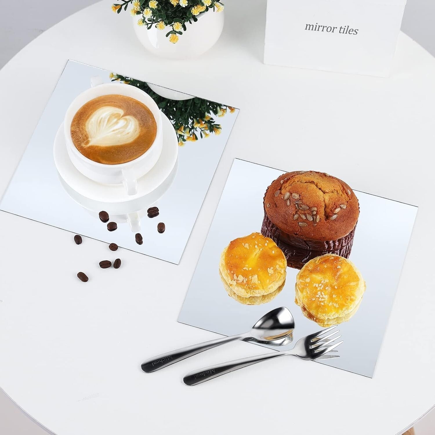 Full Body 16-Pack Frameless Mirrors - Perfect for Home Gyms and Craft Decor