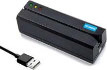 Load image into Gallery viewer, Compact USB Card Reader Writer 3 Tracks - Durable Encoder with 20 Blank Cards