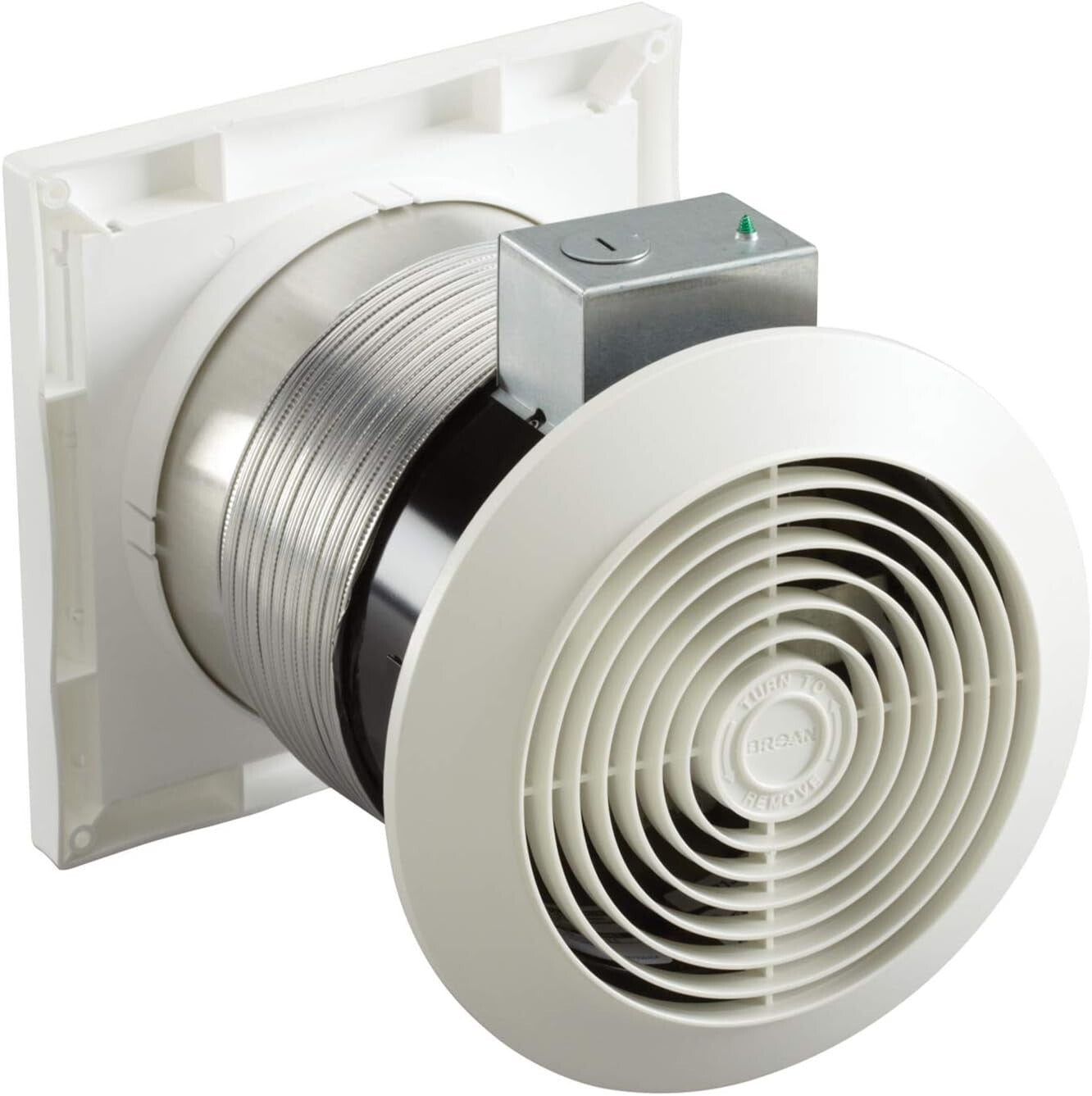 Compact 6-Inch Exhaust Fan with Remote Control - For Efficient Ventilation