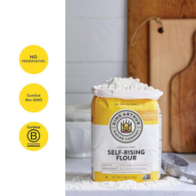 Load image into Gallery viewer, Premium Quality Unbleached Self Rising Flour, 5 lbs, 8 Packs for Fluffy Bakes