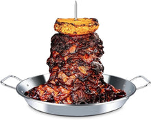 Load image into Gallery viewer, 3-Way Adjustable Vertical Skewer for Tacos, Shawarma &amp; Kabobs - Stainless Steel