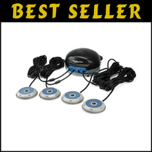 Load image into Gallery viewer, Complete 4 Outlet Pond Aerator Kit - Includes Weighted Air Stones and Tubing