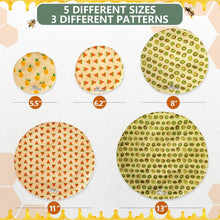 Load image into Gallery viewer, Fruity Theme Beeswax Food Covers - Elastic, Reusable, and Eco-Friendly Solution
