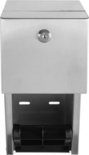 Load image into Gallery viewer, Versatile 304 Stainless Steel Toilet Paper Dispenser for High-Traffic Restrooms
