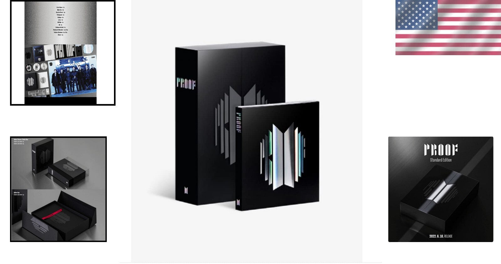 Vibrant YG PLUS - PROOF Anthology KPOP Album Compact Edition - 4.98 lbs Full Set