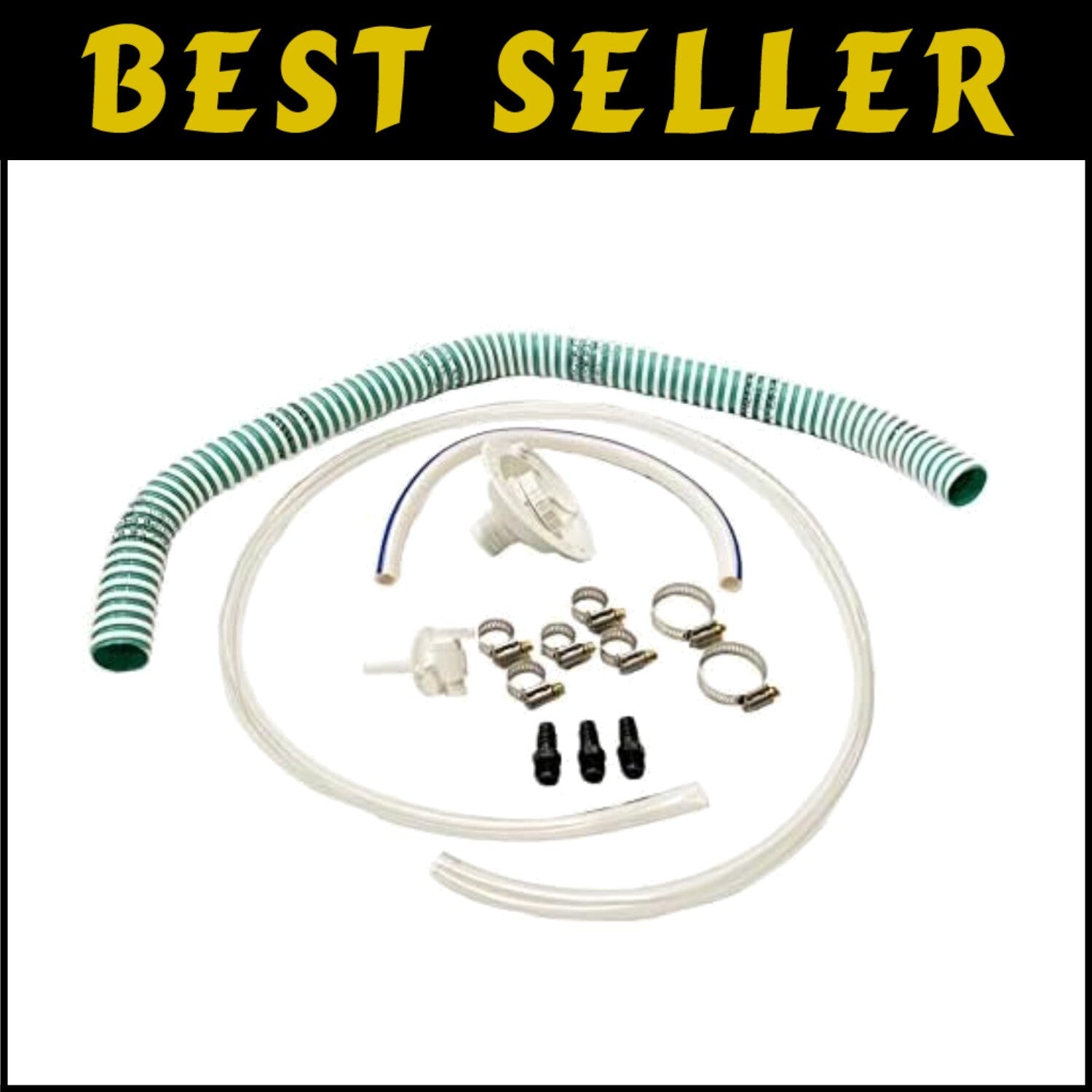 Standard Fresh Water Tank Accessory Hose Connection Kit for Outdoor Adventures
