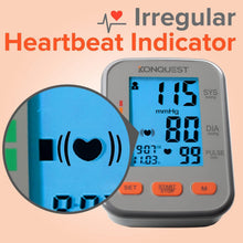 Load image into Gallery viewer, Automatic Upper Arm Blood Pressure Monitor with Extra Large Cuff &amp; LCD Display