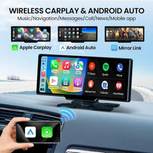 Load image into Gallery viewer, Innovative 10.26'' Wireless Car Audio Receiver with 4K Dash Cam &amp; GPS Navigation