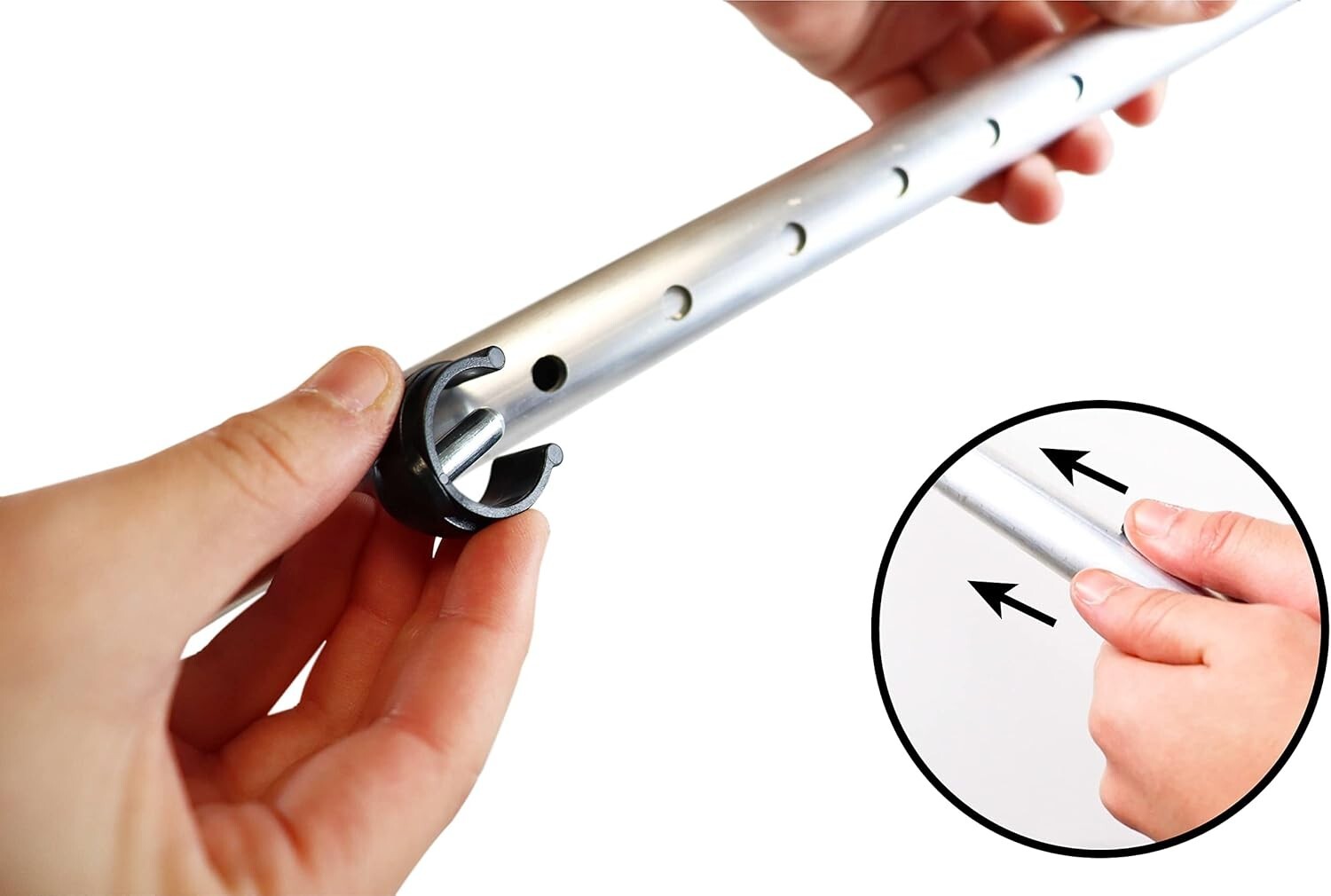 Durable Polypropylene Handled Forearm Crutches - Safety & Stability for Recovery