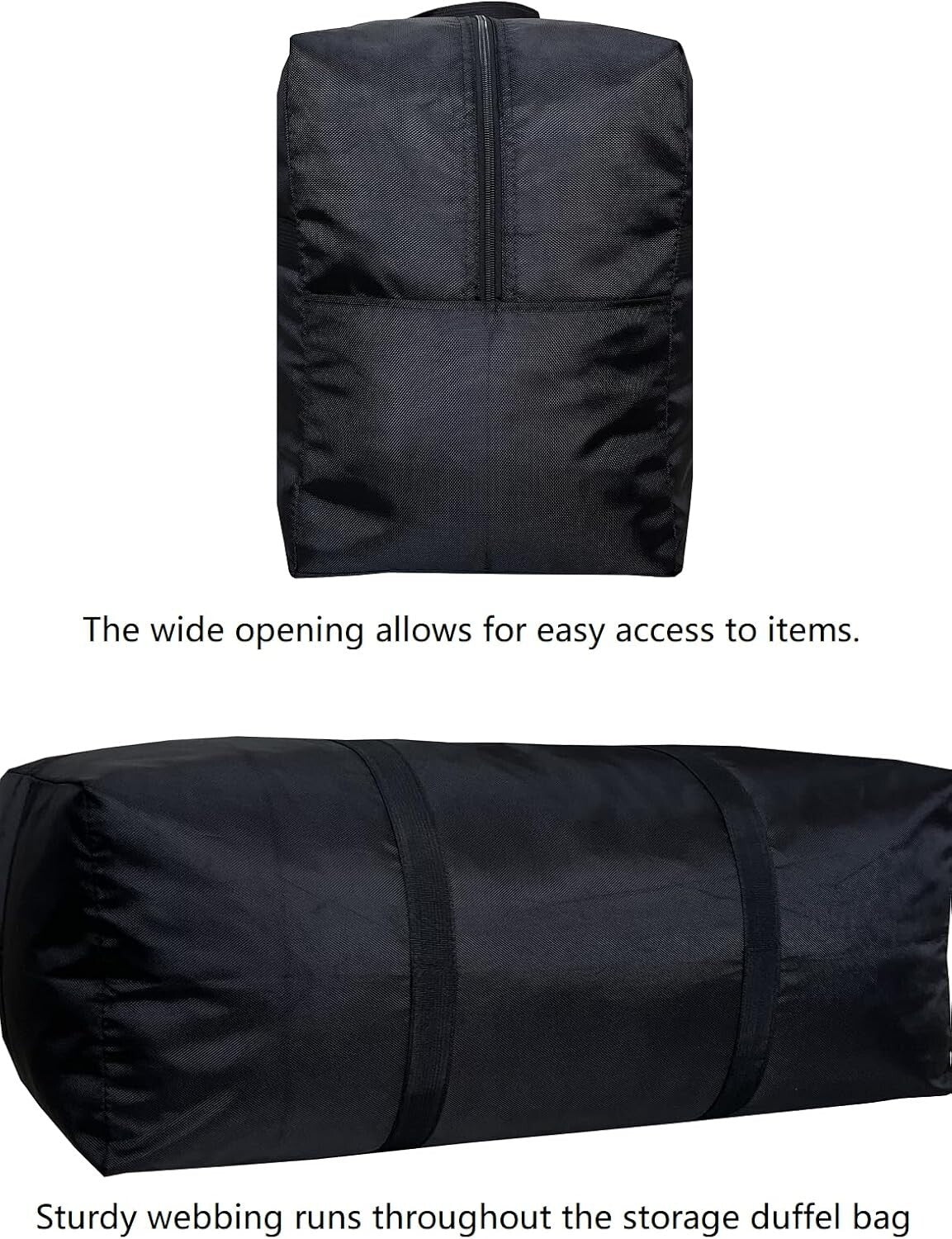 Durable 50" Extra Large Duffle Bag - Perfect for Travel and Outdoor Adventures