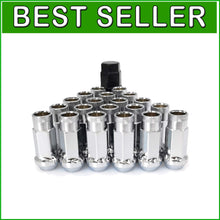 Load image into Gallery viewer, Lightweight M12x1.25 Chrome Wheel Nuts - Taper Acorn Seat for Custom Vehicles