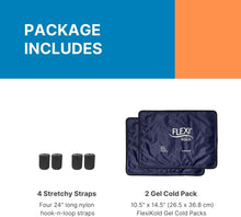 Load image into Gallery viewer, Colder For Longer: FlexiKold Reusable Ice Packs for Muscle Pain &amp; Injuries