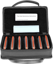 Load image into Gallery viewer, Versatile 7-Key Harmonica Set with Custom Case - Perfect for Any Skill Level