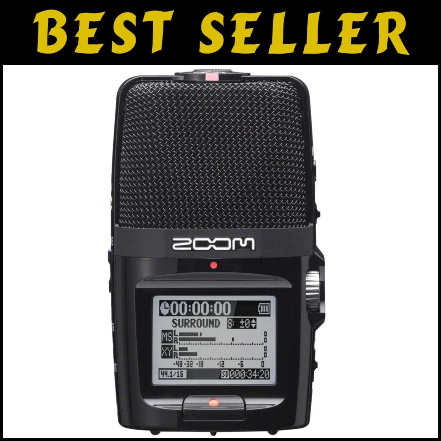 Versatile Portable Recorder with Ambisonics Mode for Creative Audio Capture