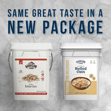 Load image into Gallery viewer, Healthy 4-Gallon Rolled Oats with 30-Year Shelf Life – Perfect for Emergencies