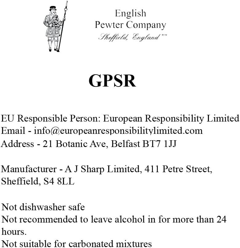 Luxury 6oz Pewter Hip Flask with Genuine Leather Pouch - Sheffield Craftsmanship