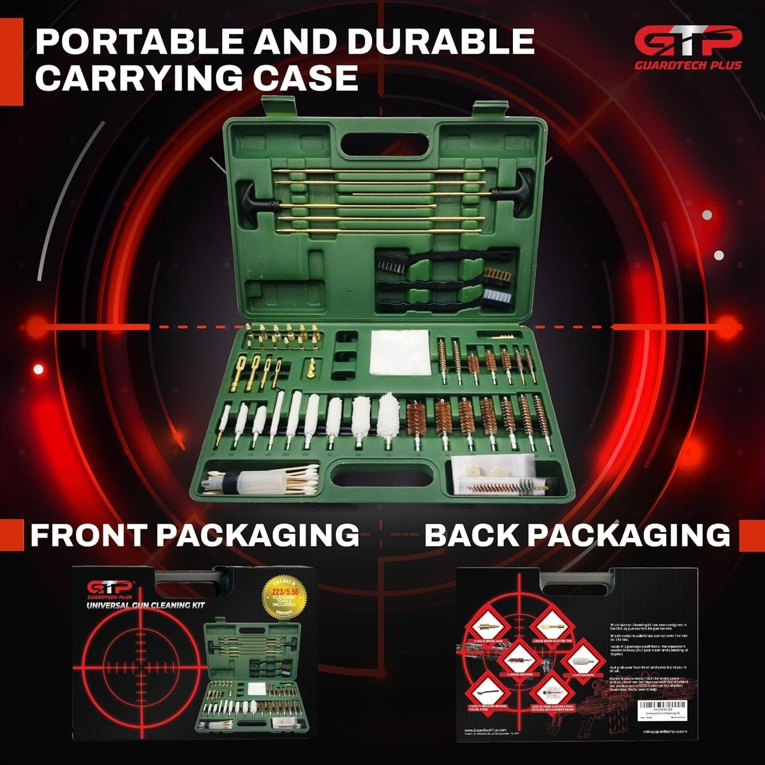 .223 Rifle Cleaning Kit - Over 120 Quality Tools for Efficient Gun Maintenance